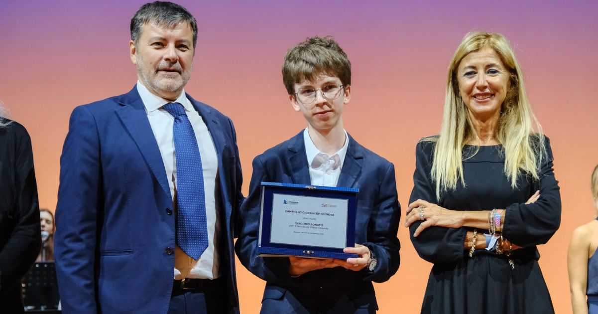 In attesa dei big, Campiello Giovani finisce ad Arquà Petrarca: vince il 17enne padovano Giacomo Bonato