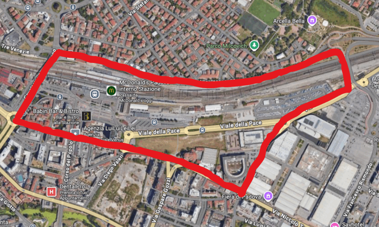 La zona rossa torna in stazione a Padova, nonostante l’opposizione dell’Amministrazione comunale