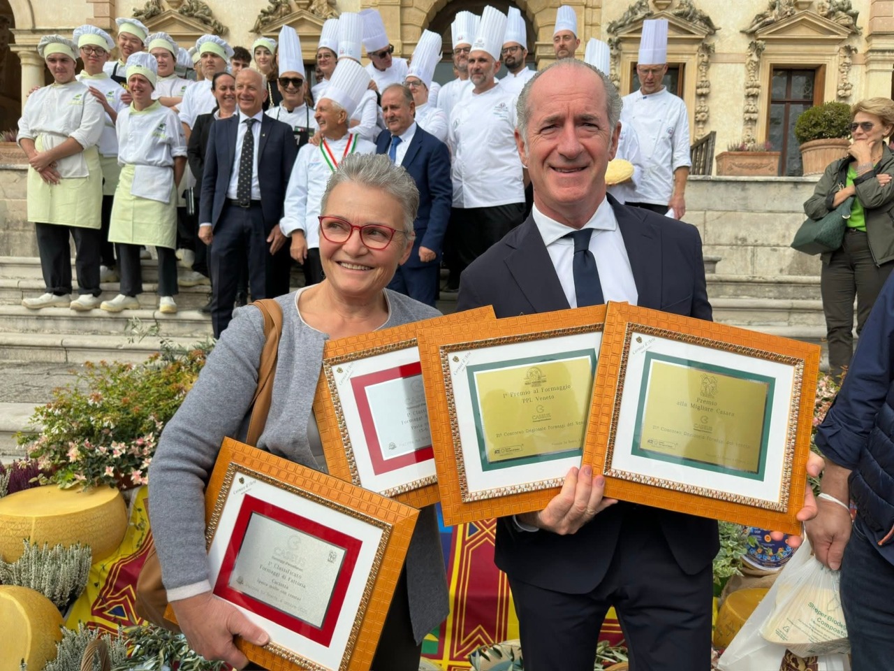 Caseus: premiati i migliori formaggi italiani