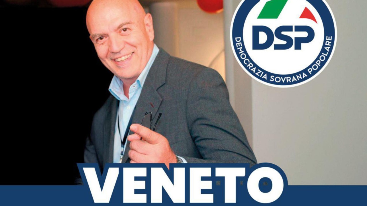 Marco Rizzo si candida alla presidenza della Regione Veneto: la proposta di Democrazia Sovrana e Popolare