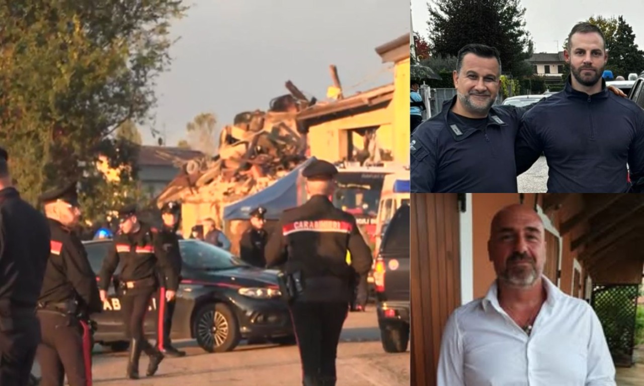 Irruzione in un casolare, gli occupanti lo fanno esplodere: erano di Padova i tre carabinieri morti