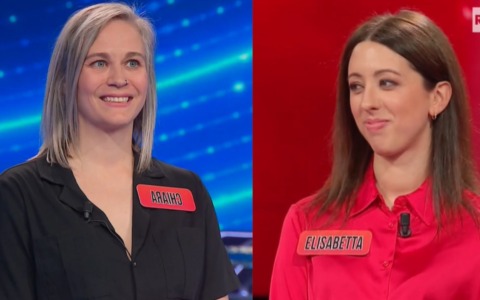Doppia sfida padovana a L’Eredità: Elisabetta sfiora la Ghigliottina e Chiara si ferma prima