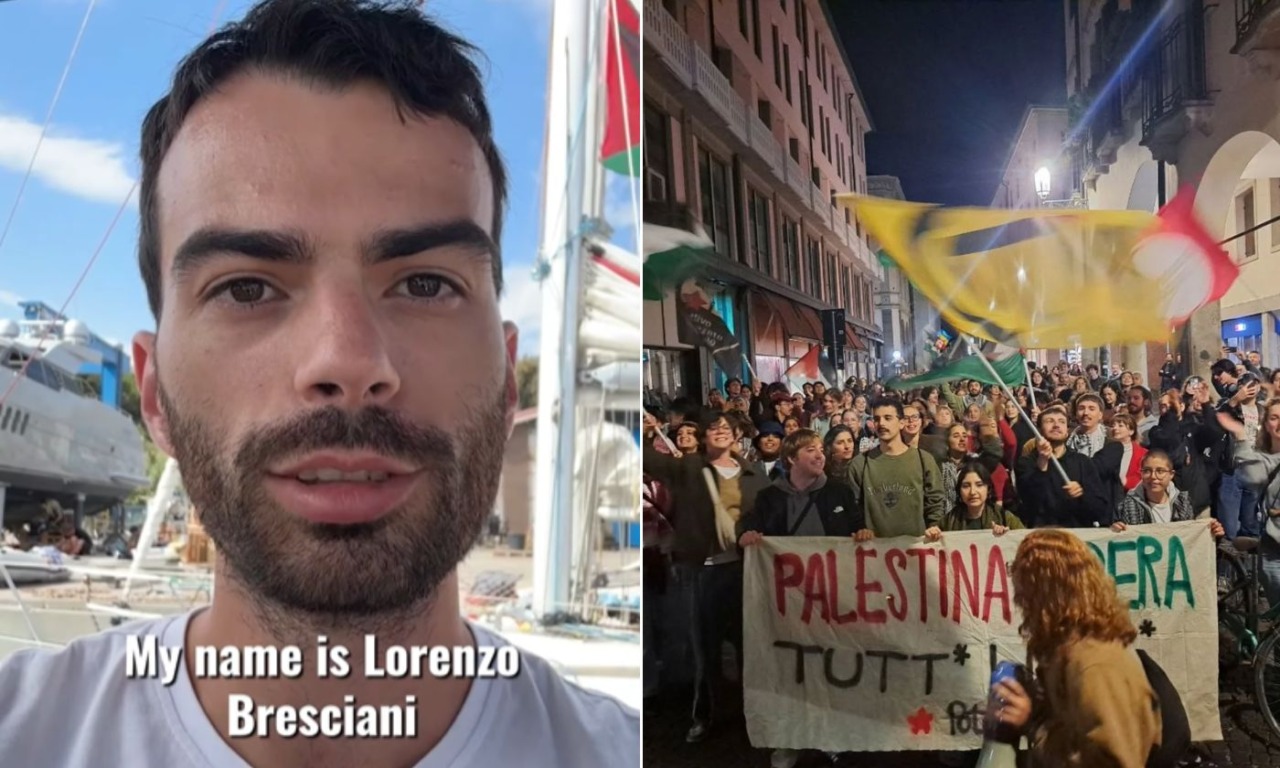 Fermata da Israele anche la Freedom Flotilla: a bordo anche il neurologo di Padova, Lorenzo Bresciani