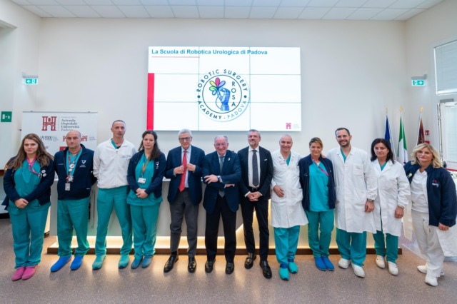 L’Urologia dell’Università di Padova si conferma tra le migliori al mondo: nasce la scuola per la chirurgia robotica “Rosa”