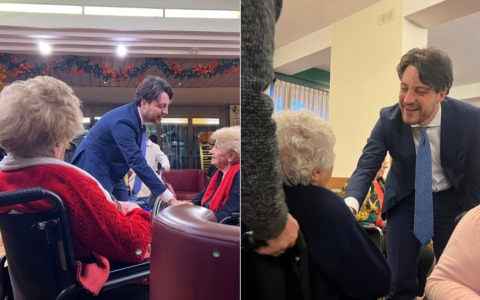 Stefani, il giorno dopo la vittoria: la prima tappa è una RSA di Padova