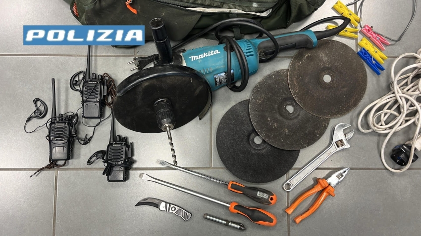 Dopo decine di furti nel padovano, la banda di ladri si ritira a Pordenone