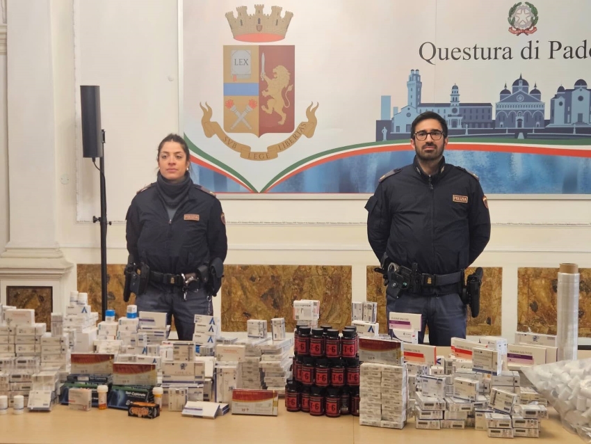 Fermato mentre vende sostanze dopanti a un 54enne, in un magazzino aveva più di 1500 confezioni di farmaci