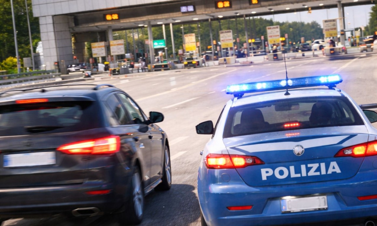 Inseguimento a folle velocità a Vicenza: l’auto dei fuggitivi padovani si schianta contro un camion al casello