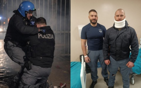 Guerriglia Torino, chi è il poliziotto di Padova che ha salvato la vita al collega preso a martellate