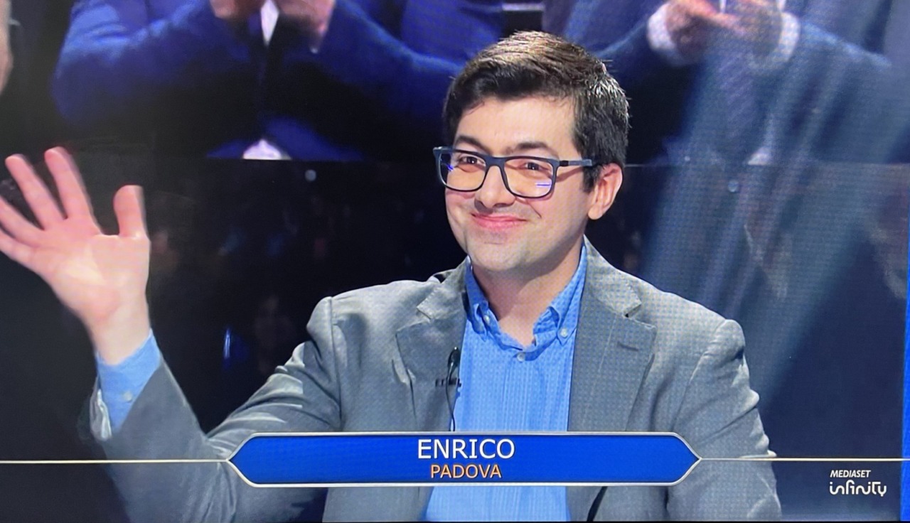 Enrico da Camposampiero a “Chi vuol essere milionario”: la sua scalata fermata da… un barbecue spaziale