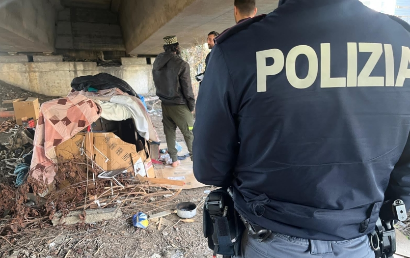 Polizia di Stato sgombera stabili abbandonati al Portello e all’Arcella