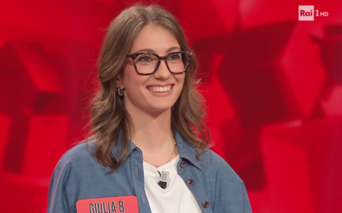 Giulia a L’Eredità: la studentessa di Padova e il sogno di pulire lo spazio