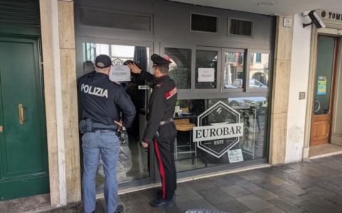 Vendevano alcol anche ai minori, locale chiuso per 30 giorni a Este